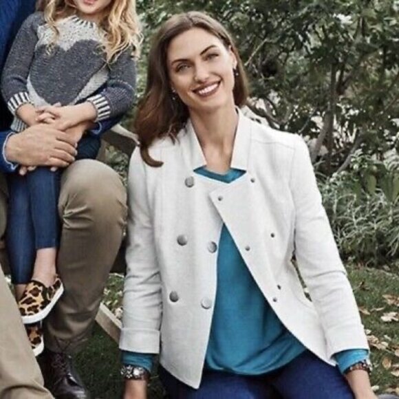 CAbi Jackets & Blazers - Cabi Blazer | Charlie Ponte Knit Double Oatmeal Neutral | Sz Small